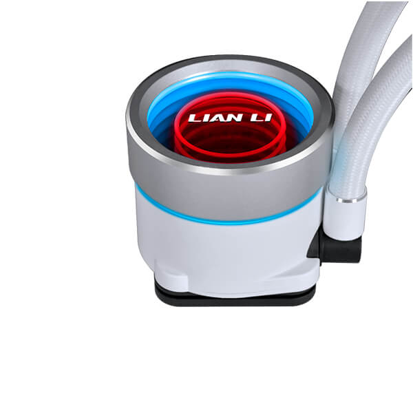 Lian Li Galahad II Trinity ARGB 240mm CPU Liquid Cooler (White)